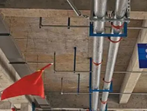 天长管廊支架的安装方法